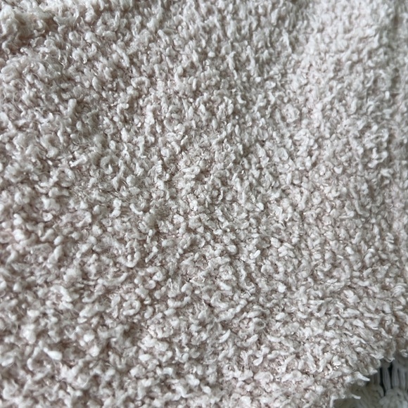 SKIMS Cozy Knit Wrap Sweater Long Sleeve Ballet Pink | S M - Picture 4 of 6